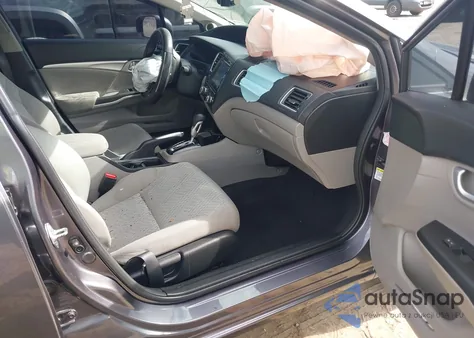 2015 Honda Civic Ex из США, поврежденный, VIN 19XFB2F88FE286449